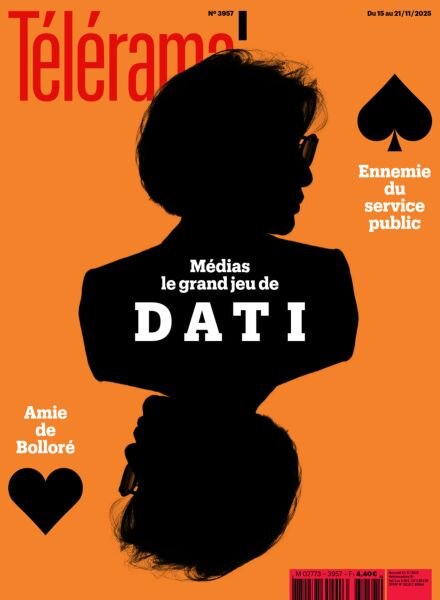 Telerama Magazine – 12 Novembre 2025 Cover