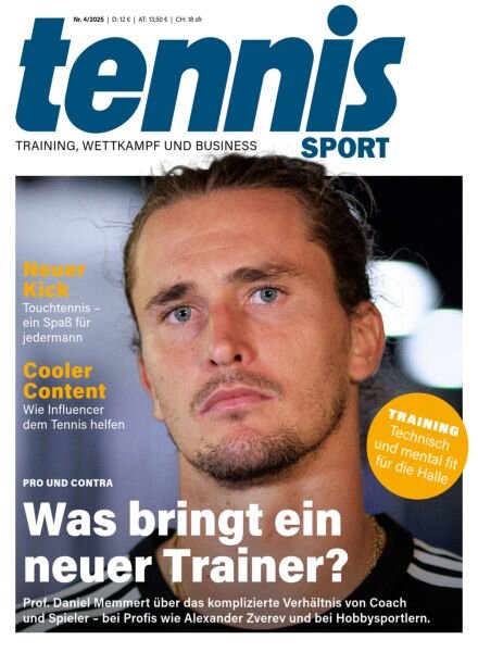 tennisSPORT – Nr 4 2025 Cover