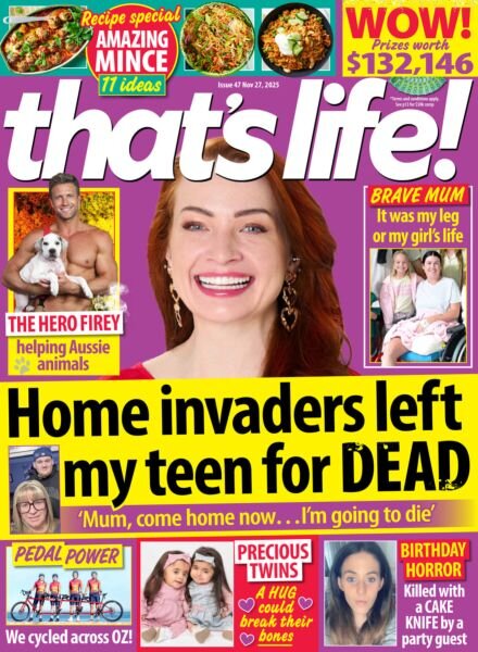 that’s life! Australia – 19 November 2025 Cover