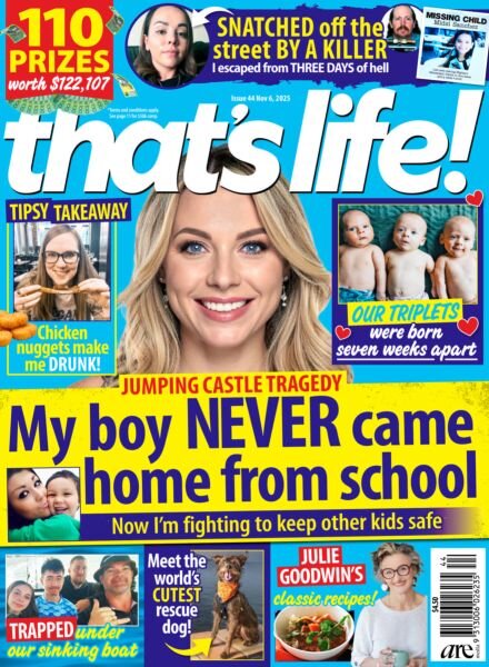 that’s life! Australia – 29 October 2025 Cover