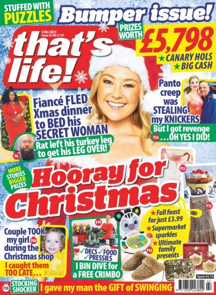 that’s life! UK – 20 November 2025 Cover