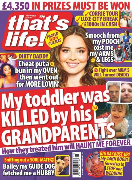 that’s life! UK – 6 November 2025 Cover