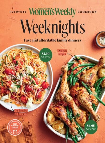 The Australian Women’s Weekly – Weeknights 2024 Cover