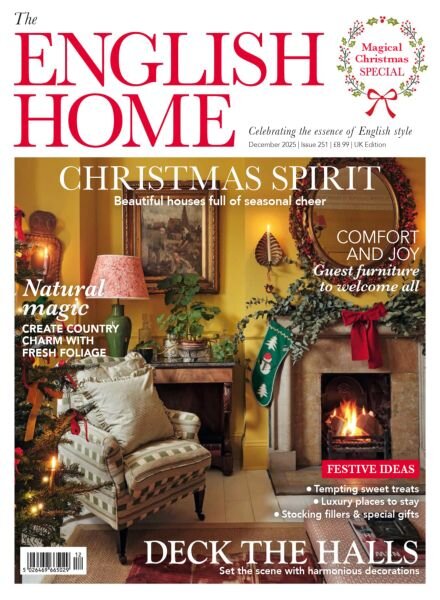 The English Home – December 2025 Cover