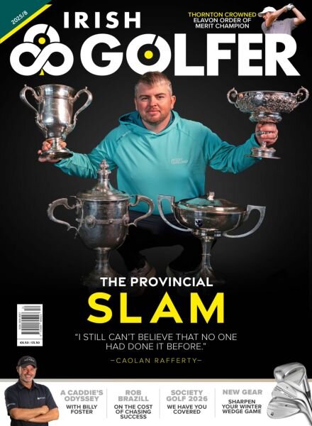 The Irish Golfer Magazine – 14 November 2025 Cover