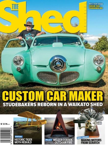 The Shed – December 2025 – January 2026 Cover