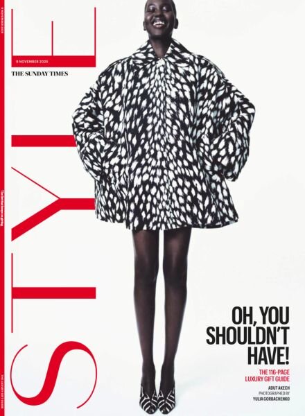 The Sunday Times Style – November 9 2025 Cover