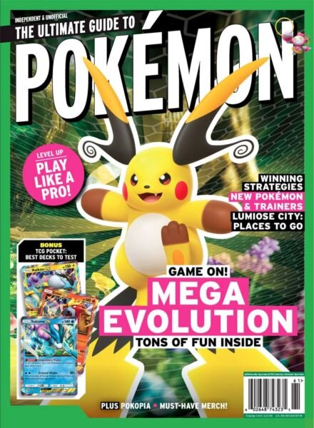 The Ultimate Guide to Pokemon – Game On! Mega Evolution 2025 Cover