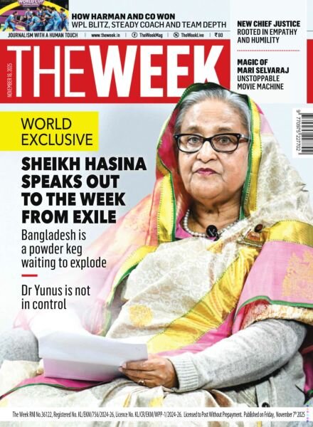 The Week India – November 16 2025 Cover