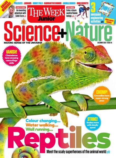 The Week Junior Science+Nature UK – December 2025 Cover