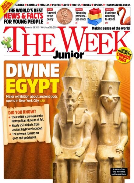 The Week Junior USA – 28 November 2025 Cover