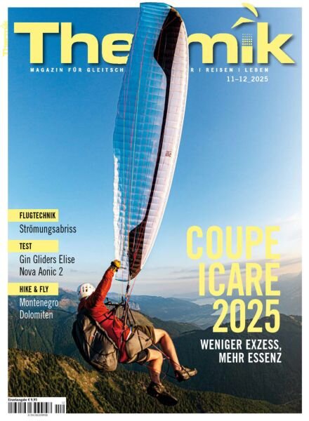 Thermik Magazin – November-Dezember 2025 Cover