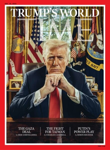 Time International Edition – November 10 2025 Cover