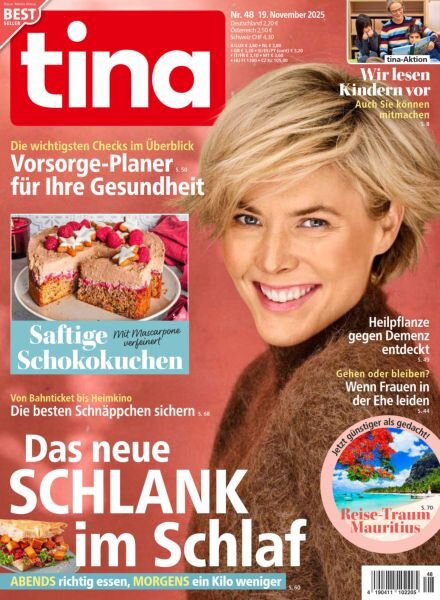 Tina – 19 November 2025 Cover