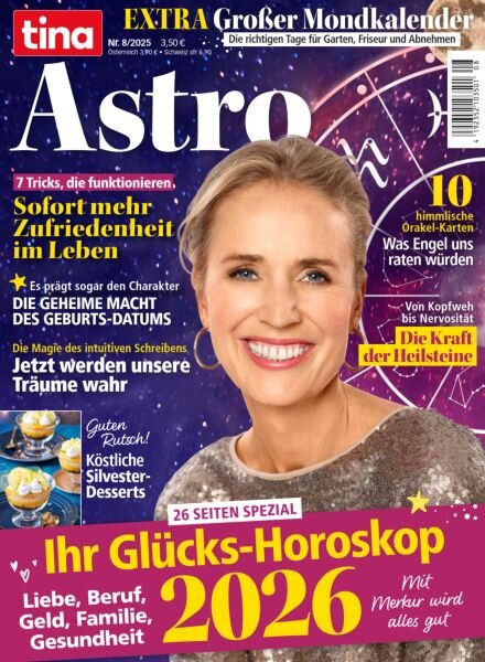 Tina Astro – Nr 8 2025 Cover