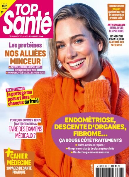 Top Sante France – Decembre 2025 Cover