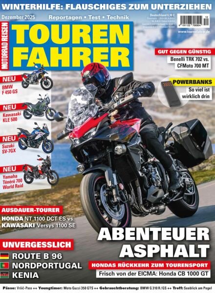Tourenfahrer – Dezember 2025 Cover