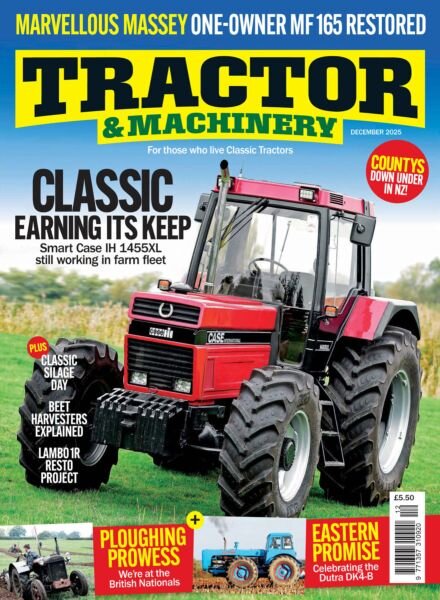 Tractor & Machinery – December 2025 Cover