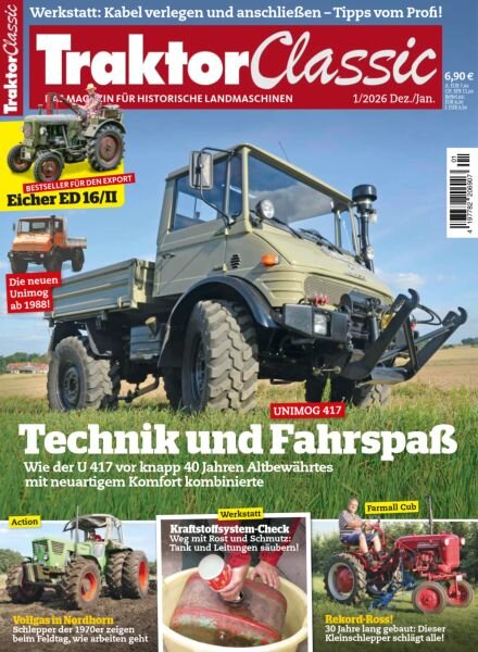 Traktor Classic – Dezember 2025 – Januar 2026 Cover