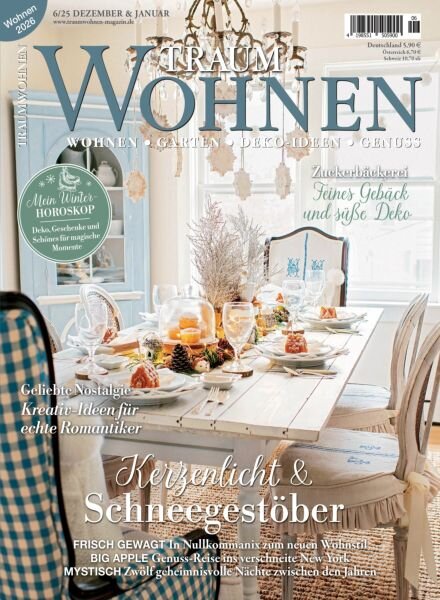 TraumWohnen – Dezember 2025 – Januar 2026 Cover