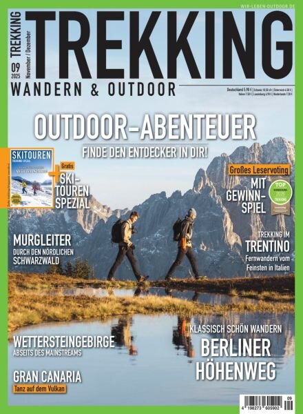 trekking-Magazin – November-Dezember 2025 Cover