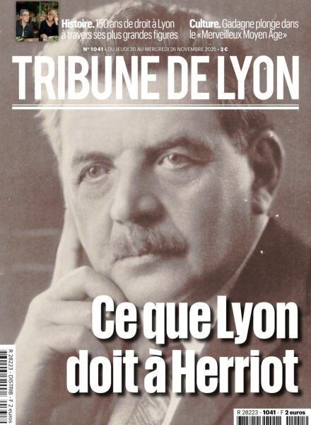 Tribune de Lyon – 20 Novembre 2025 Cover
