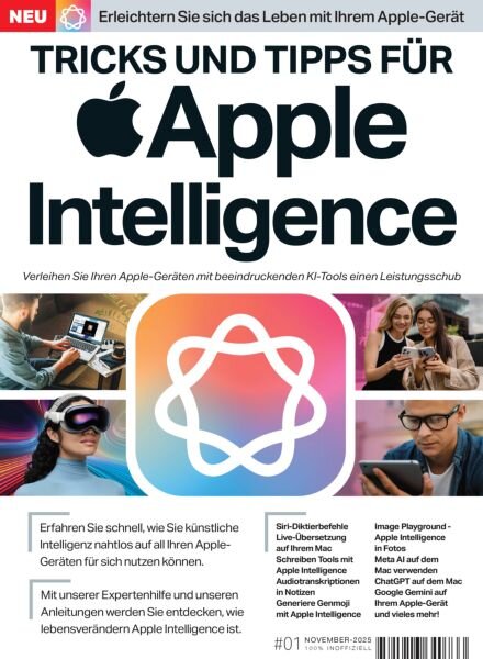 Tricks und Tipps fur Apple Intelligence – November 2025 Cover