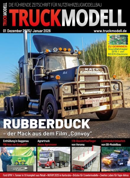 TruckModell – Dezember 2025 – Januar 2026 Cover