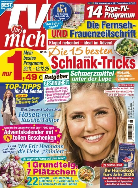 TV fur mich – 20 November 2025 Cover