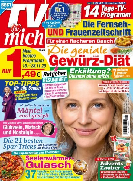 TV fur mich – 6 November 2025 Cover