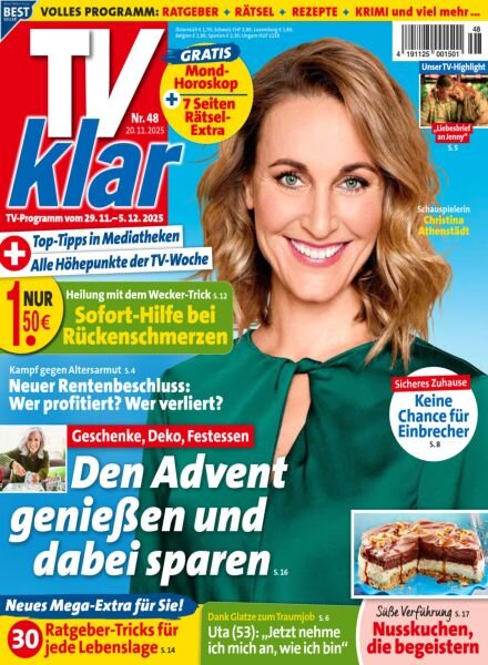 TV Klar – 20 November 2025 Cover