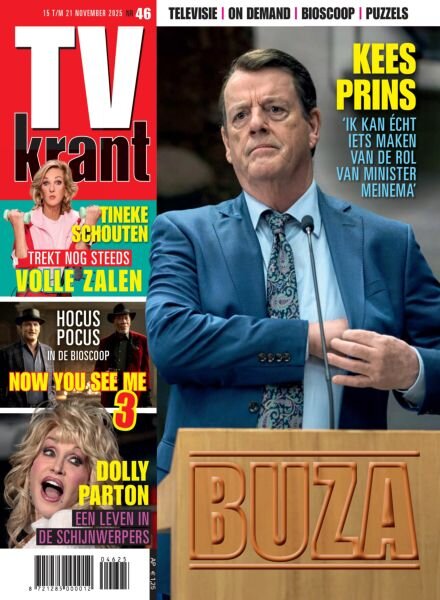 TV Krant – 11 November 2025 Cover