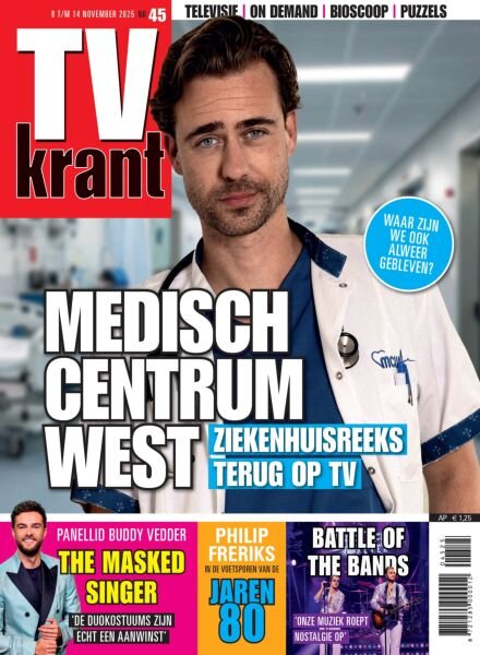 TV Krant – 4 November 2025 Cover