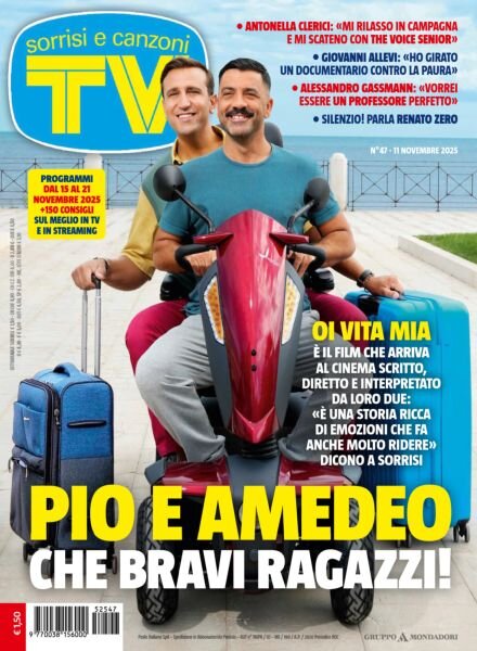 TV Sorrisi e Canzoni – 11 Novembre 2025 Cover