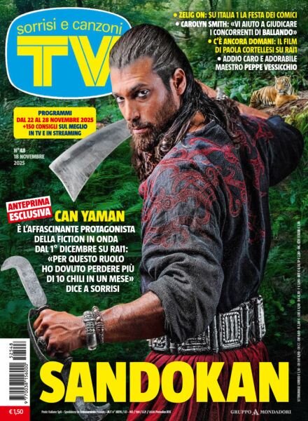 TV Sorrisi e Canzoni – 18 Novembre 2025 Cover