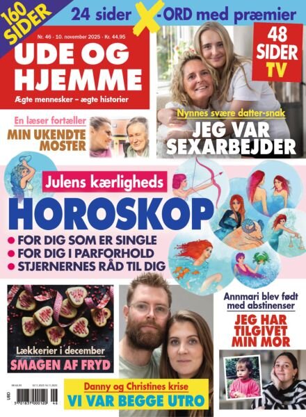 Ude og Hjemme – 10 November 2025 Cover
