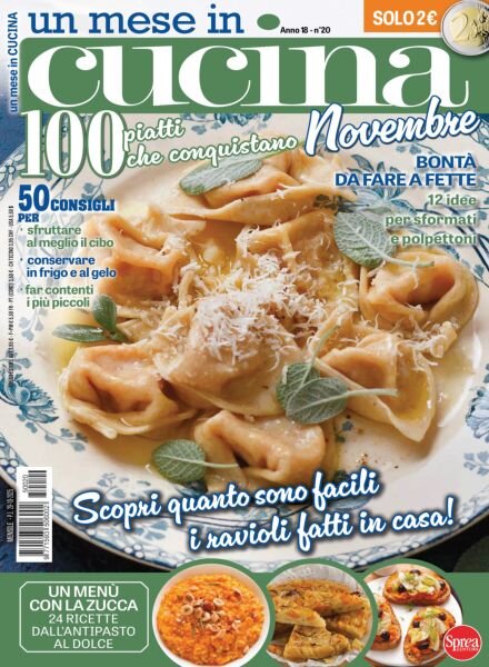 Un Mese in Cucina – Novembre 2025 Cover