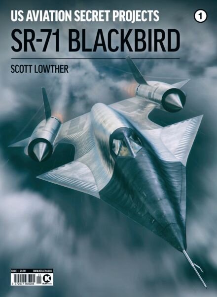 US Aviation Secret Projects – SR-71 Blackbird – October 2025 Cover