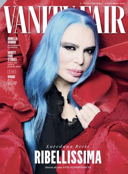 Vanity Fair Italia – 3 Dicembre 2025 Cover