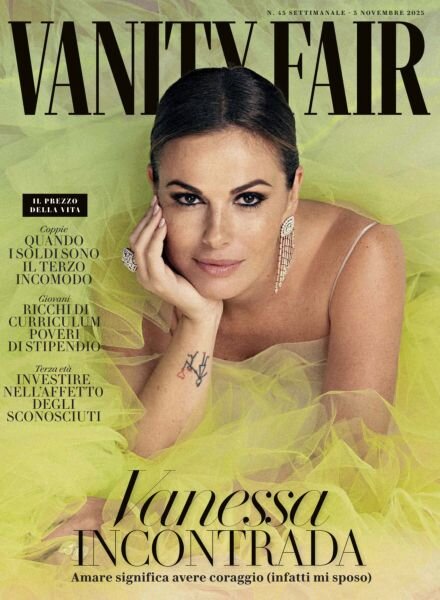 Vanity Fair Italia – 5 Novembre 2025 Cover