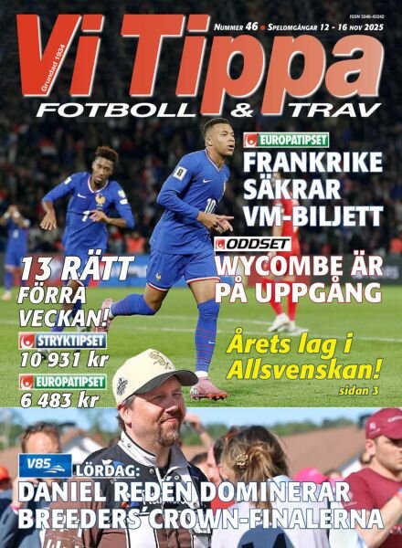 Vi Tippa – 11 November 2025 Cover