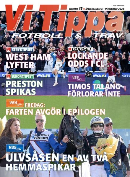 Vi Tippa – 4 November 2025 Cover