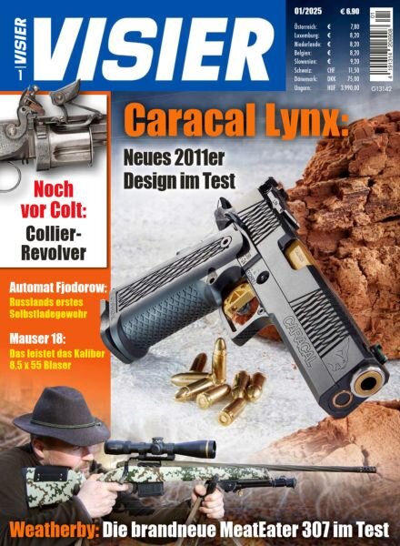 Visier Magazin – Januar 2025 Cover