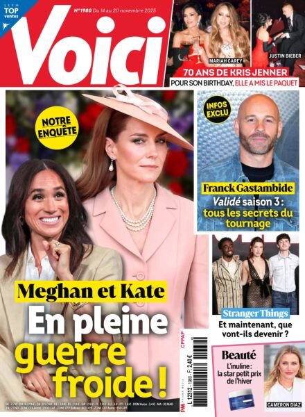Voici – 14 Novembre 2025 Cover