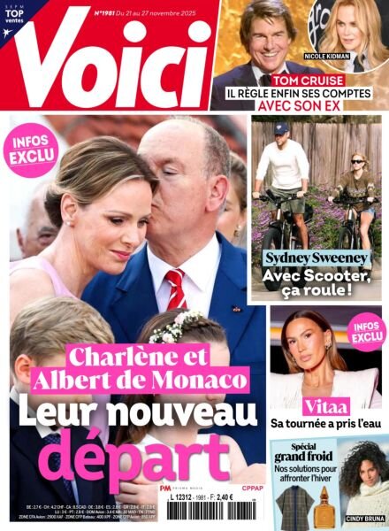 Voici – 21 Novembre 2025 Cover