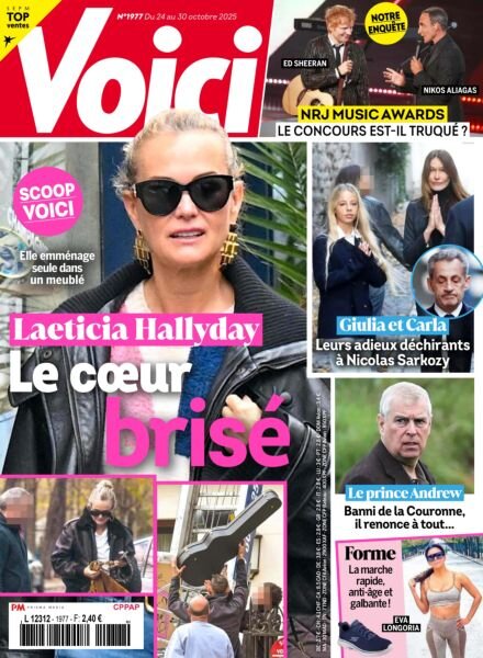 Voici – 24 Octobre 2025 Cover