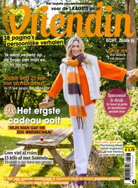 Vriendin – 11 November 2025 Cover