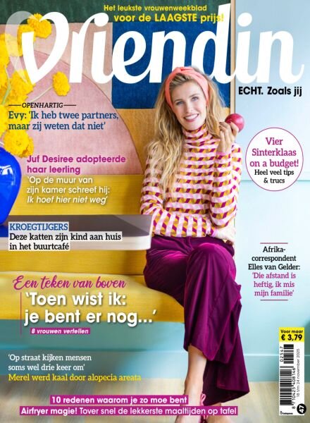 Vriendin – 18 November 2025 Cover