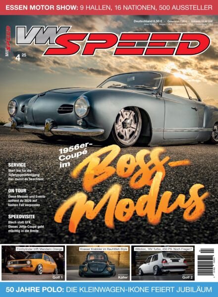 VW Speed – November 2025 Cover