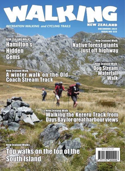 Walking New Zealand – December 2025 Cover